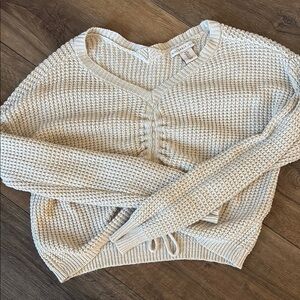 Cream Knit Sweater